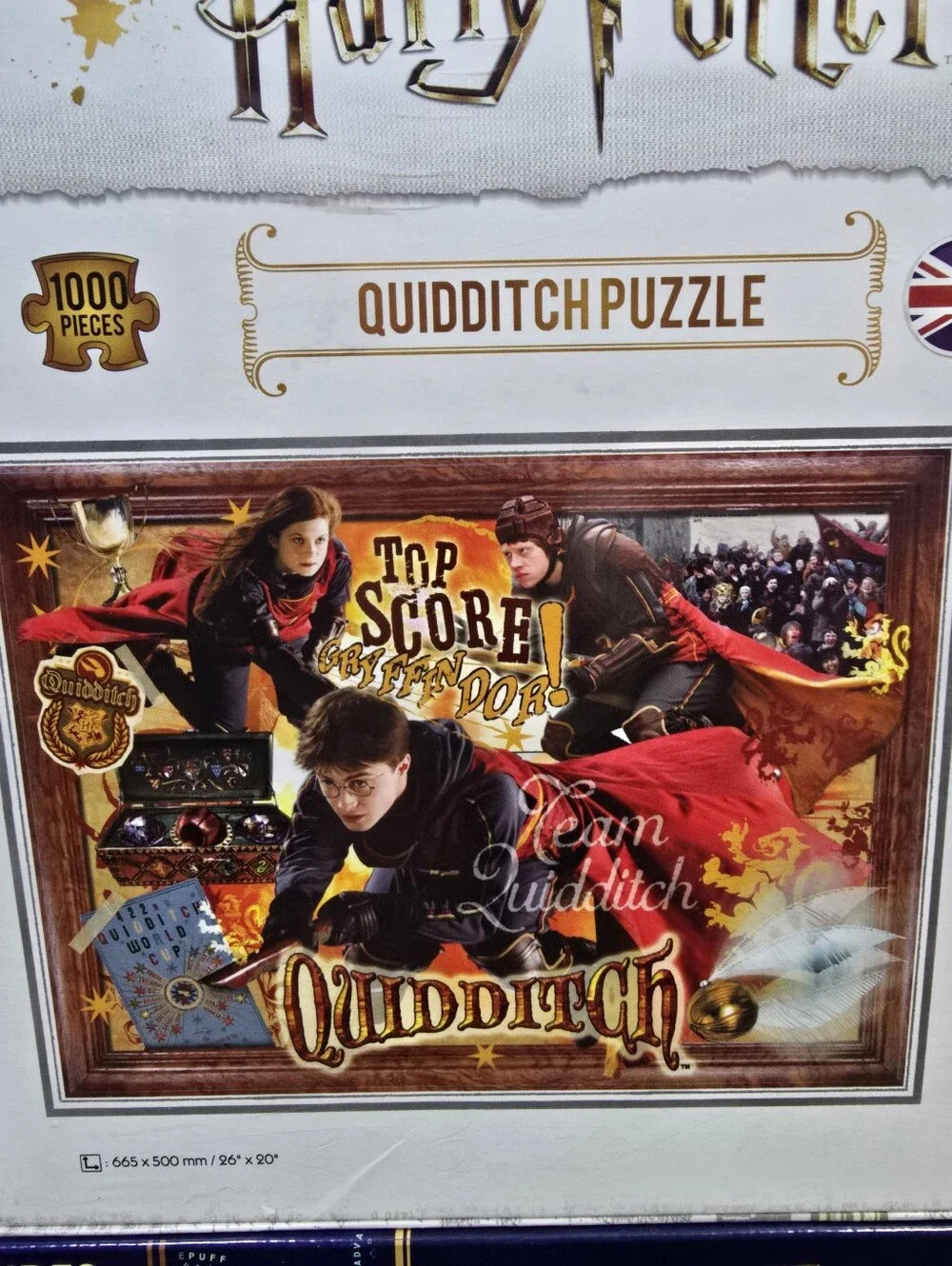 Harry Potter 2pc Craft Bundle Hogwarts Express Painting Quidditch 1000pc Puzzle